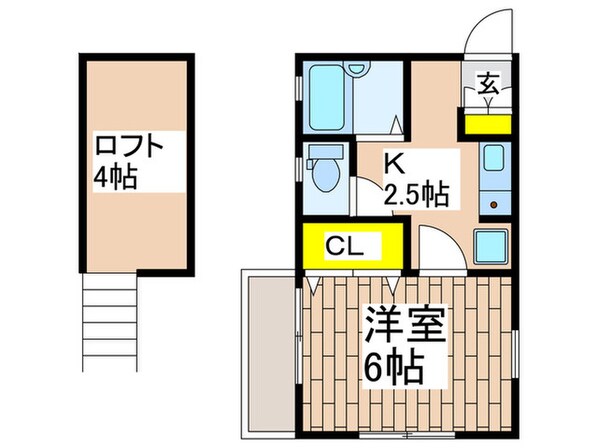 フォレスタ鵠沼の物件間取画像